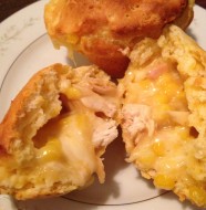 Chicken Pot Pie Muffin from biscuits
