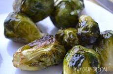 Oven Roasted Brussel Sprouts Recipe