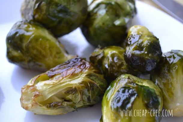 Oven Roasted Brussel Sprouts Recipe