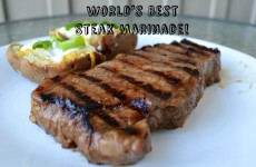 World's Best Steak Marinade Recipe