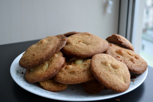 White Chocolate Macadamia Nut Cookies