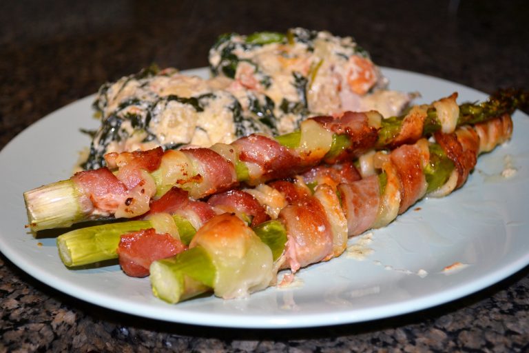 The Cheap Chef Bacon & Puff Pastry Wrapped Asparagus