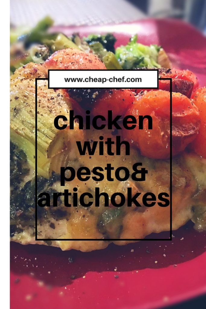 Chicken with Pesto and Artichokes