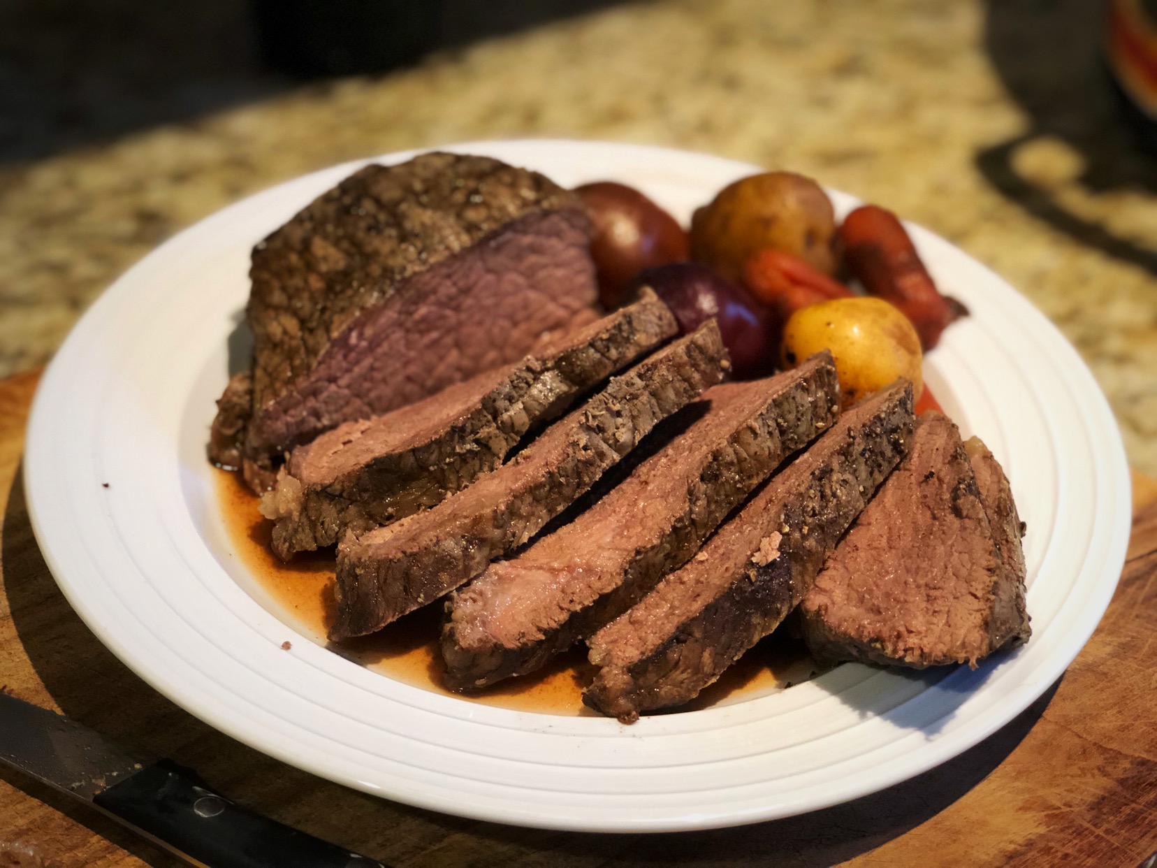 The Cheap Chef Slow Cooker Roast Beef Easy!